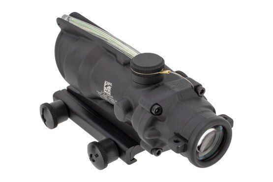 trijicon acog 4x32mm fiber optic and tritium illumination reticle